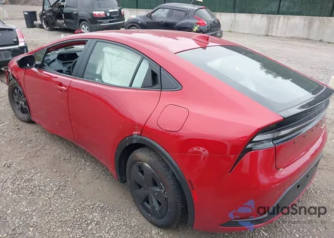 2025 Toyota Prius Plug-In Hybrid Se из США, поврежденный, VIN JTDACACU8S3047052